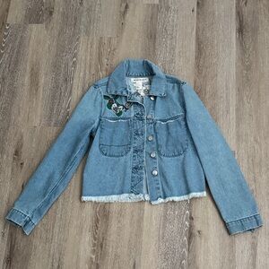 H&M X Coachella Denim Jacket with Embroidery